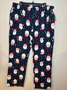 Old Navy Santa Print Pajama Pants